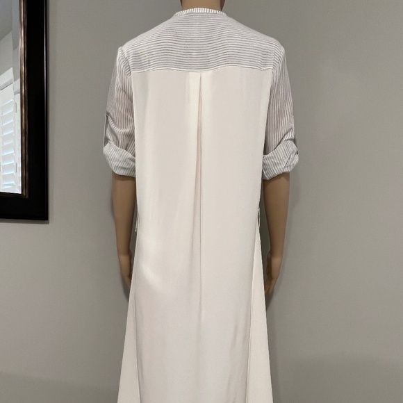 NWT BCBG MaxAzria Runway "Marine" Asymmetrical Dress, Size XS - Picture 3 of 13